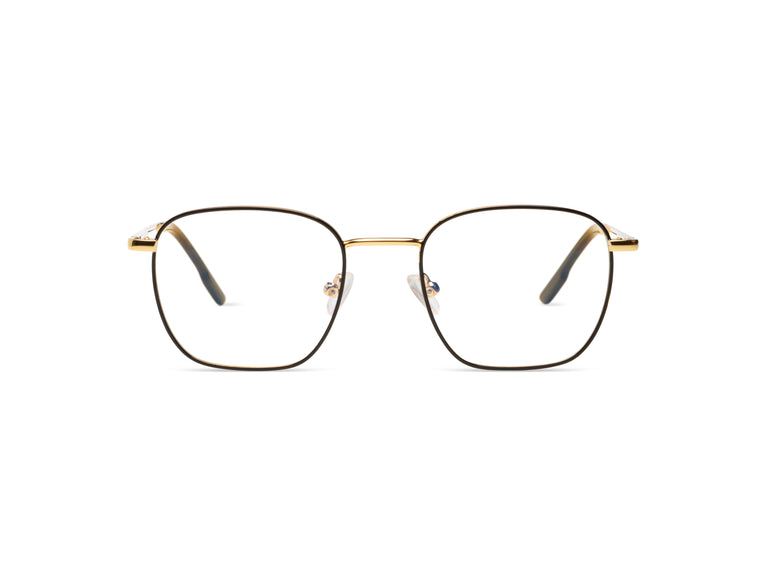 komono Adam Slims Gold Glossy Black