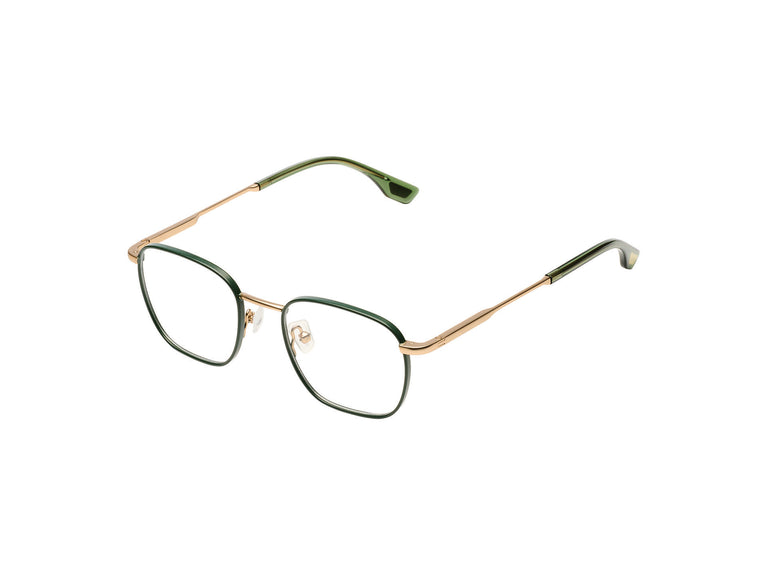 Komono Adam Slims White Gold Matte Forest