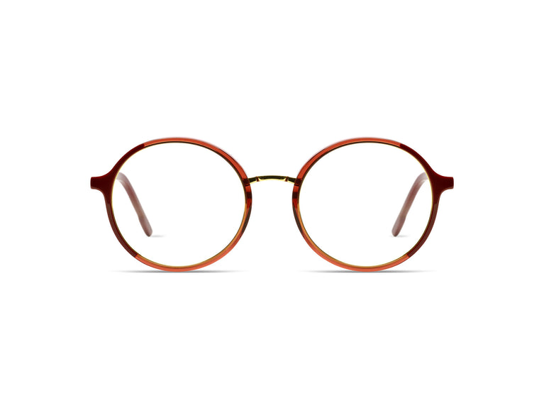 komono Alvie Maroon Rose Gold Matte