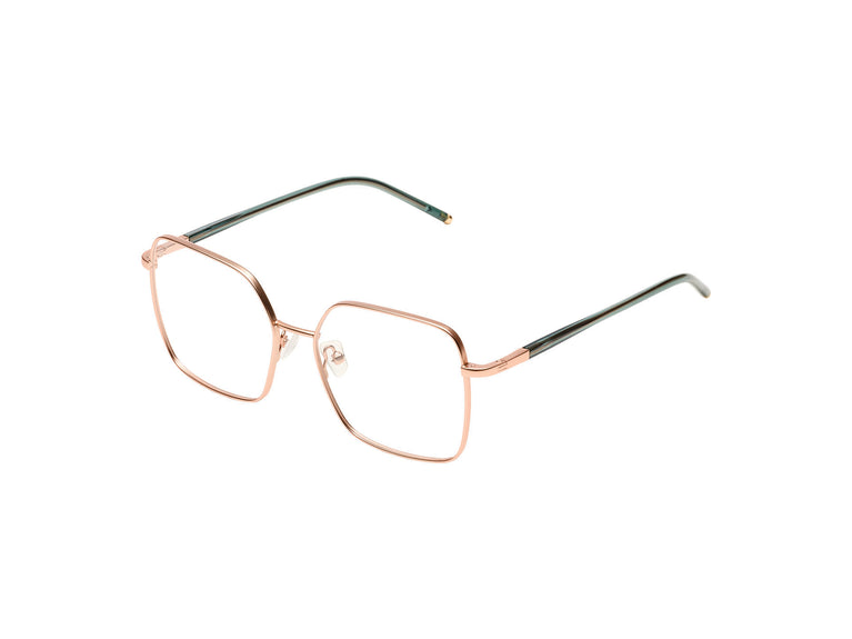 Komono Audrey Rose Gold Matte Emerald