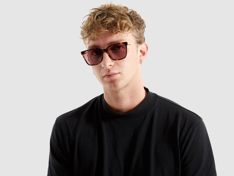 Komono Cole Metal Rose Gold Havana