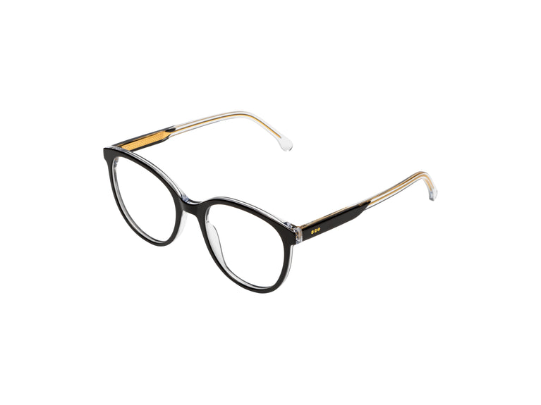 Komono Gina Black Clear