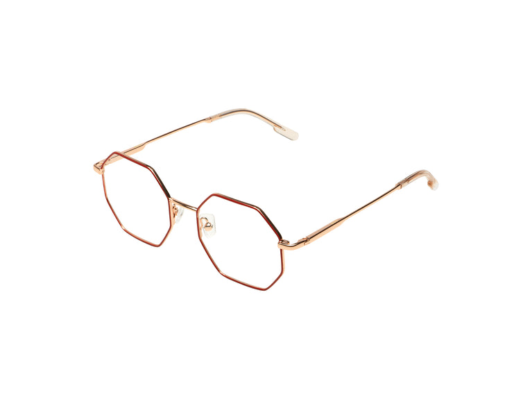 Komono Janet Slims Brick Rose Gold Glossy