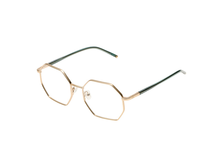 Komono Janet White Gold Matte Emerald