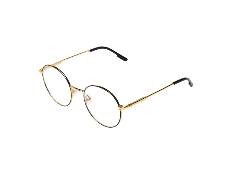 Komono Jude Gold Glossy Black