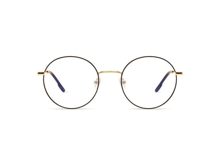 komono Jude Gold Glossy Black