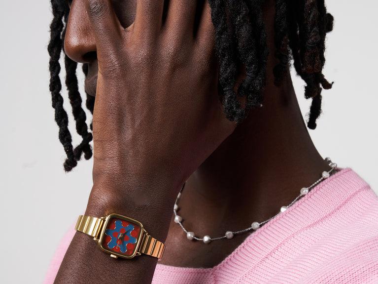 Komono Kate Aurora Trak Gold Maroon Blue