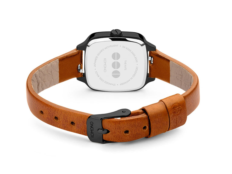 Komono Kate Black Cognac