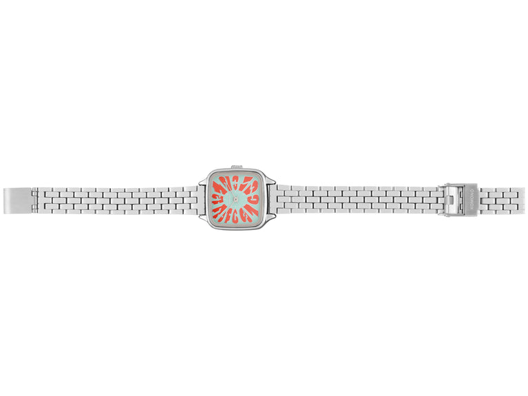 Komono Kate Estate Flower Silver Coral