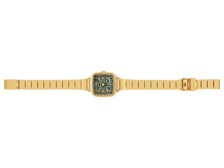Komono Kate Flower Trak Gold Green