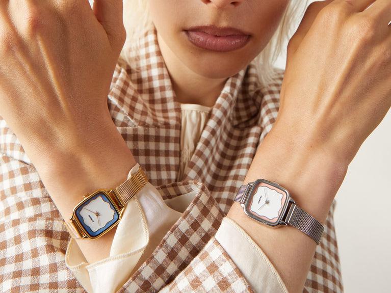 Komono Kate Wave Royale Silver Blush