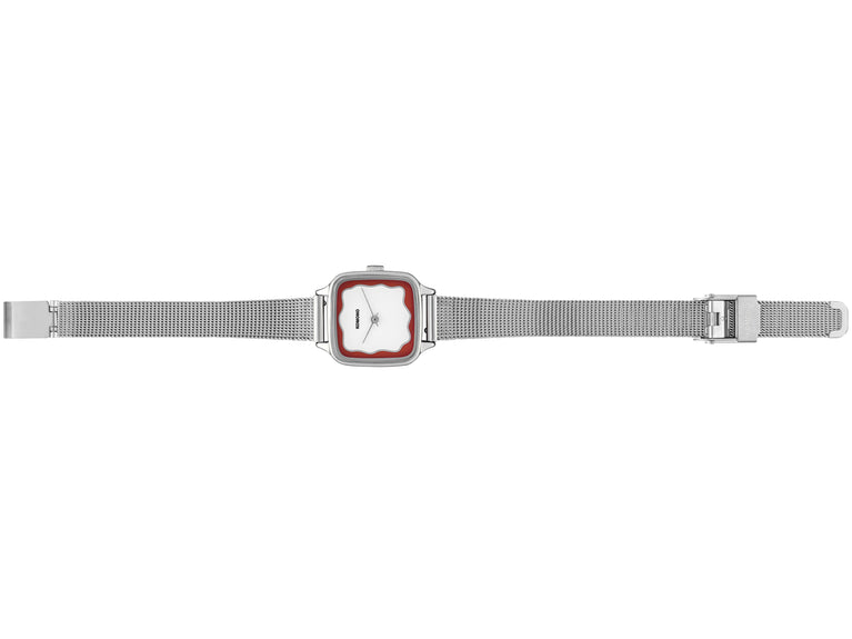 Komono Kate Wave Royale Silver Maroon