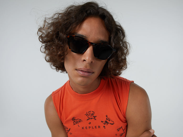 Komono Marlon Tortoise Glass Wing