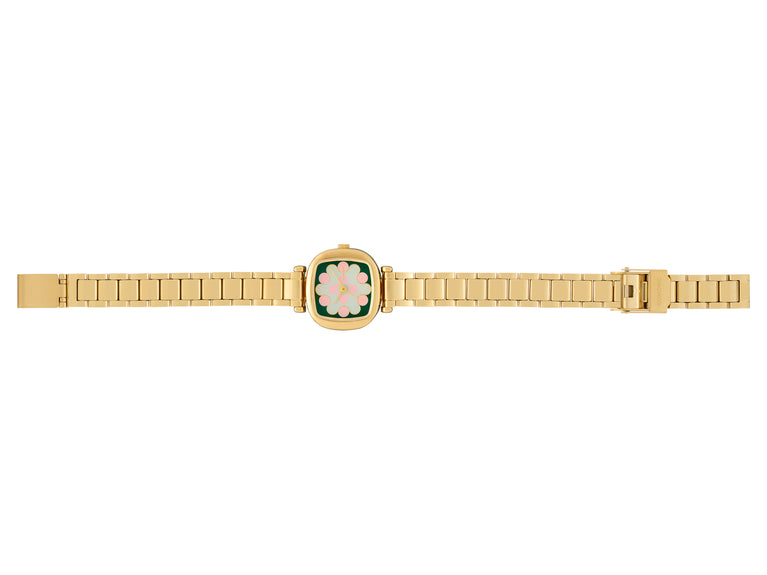 Komono Moneypenny Aurora Tire Gold Green Blush