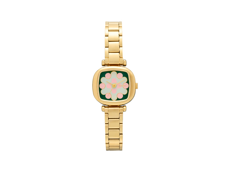 komono Moneypenny Aurora Tire Gold Green Blush