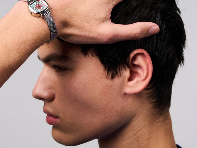 Komono Moneypenny Flower Royale Teal Red