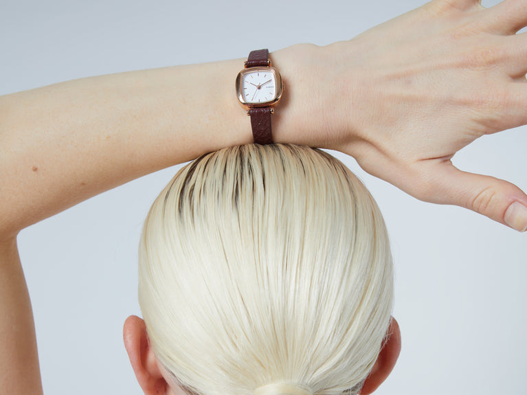 Komono Moneypenny Monogram Auburn