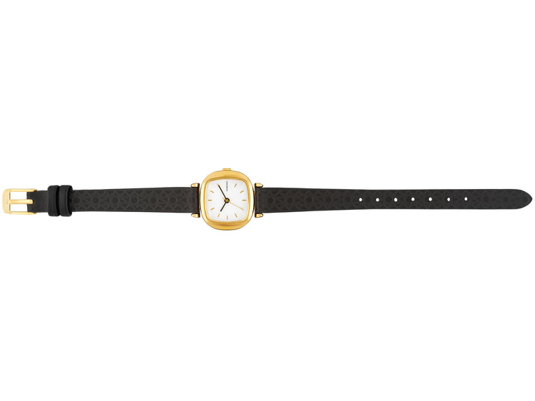 Komono Moneypenny Monogram Gold Black