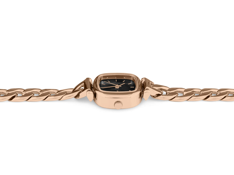 Komono Moneypenny Revolt Rose Gold Black