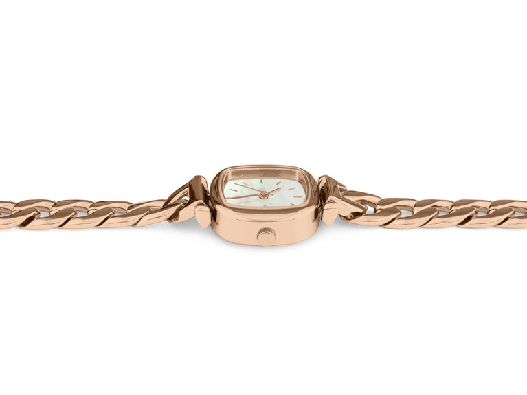 Komono Moneypenny Revolt Rose Gold White