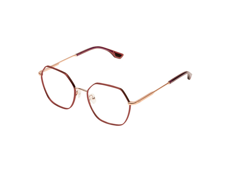 Komono Nora Rose Gold Matte Maroon