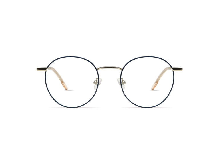 komono Pete Navy Silver Matte