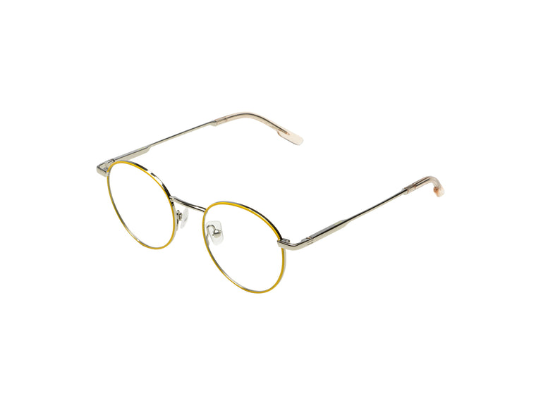 Komono Pete Slims Lemon Silver Glossy