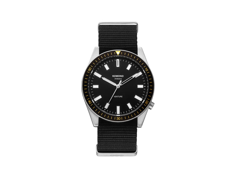 komono Ray Venture Nato Silver Black