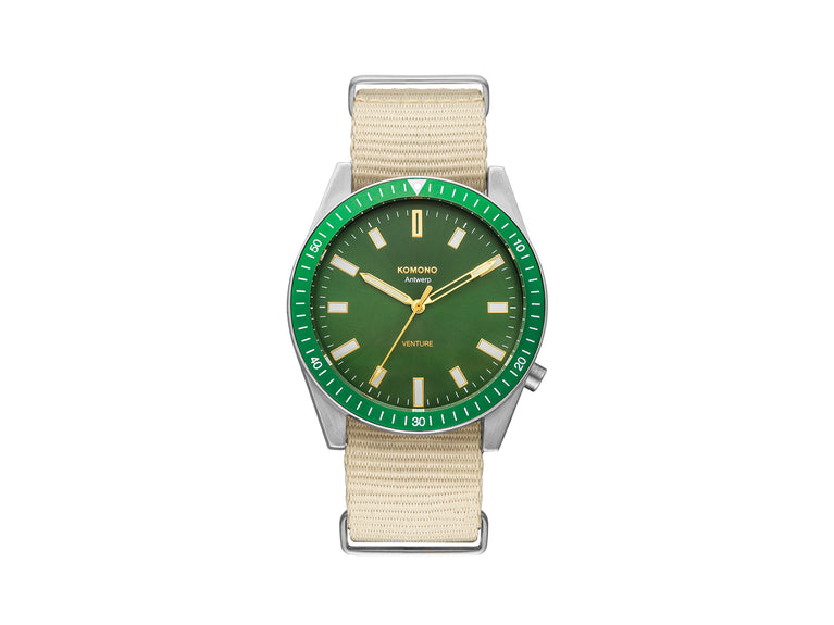 komono Ray Venture Nato Silver Green