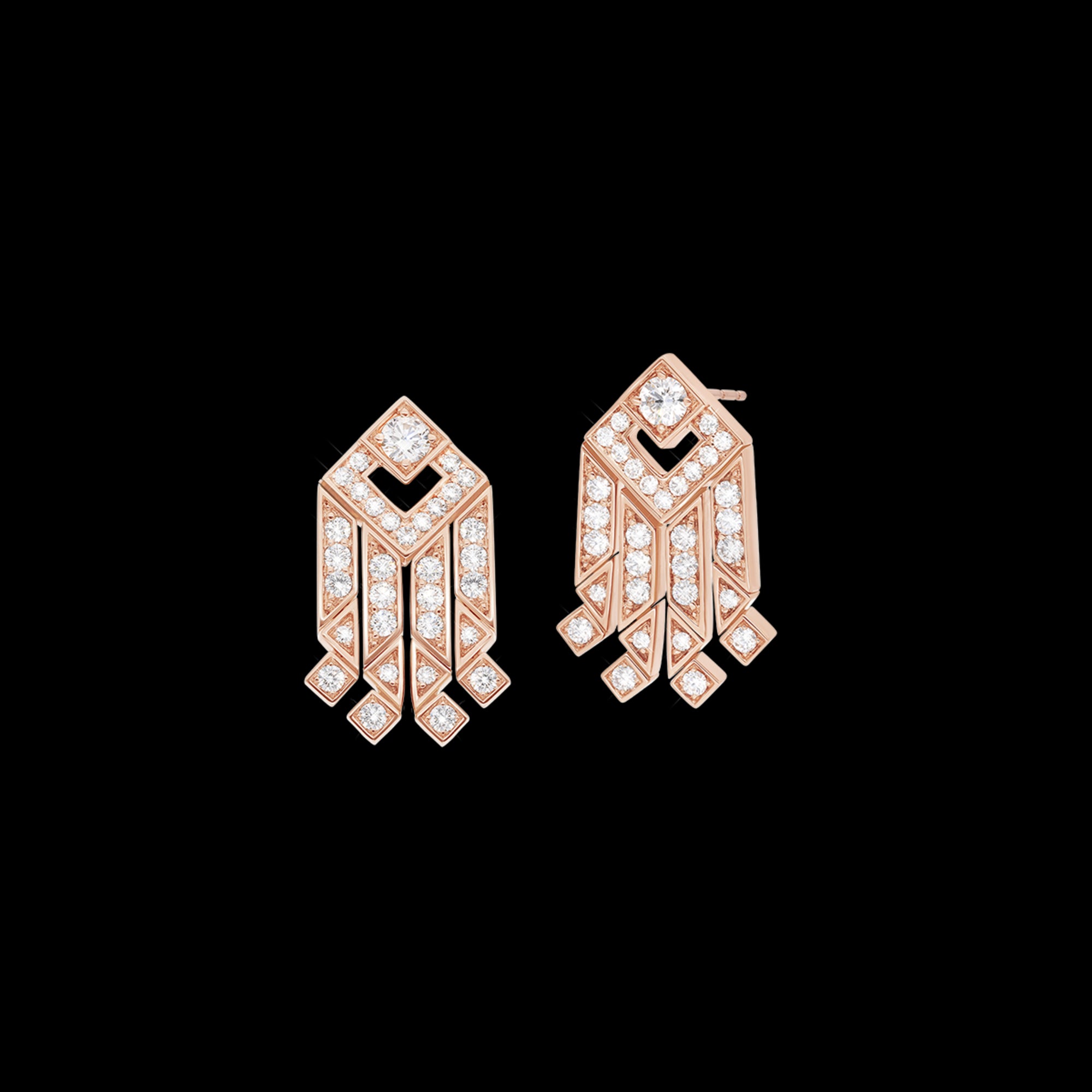 korloff Boucles d'oreilles Boucles d'oreilles pampilles courtes