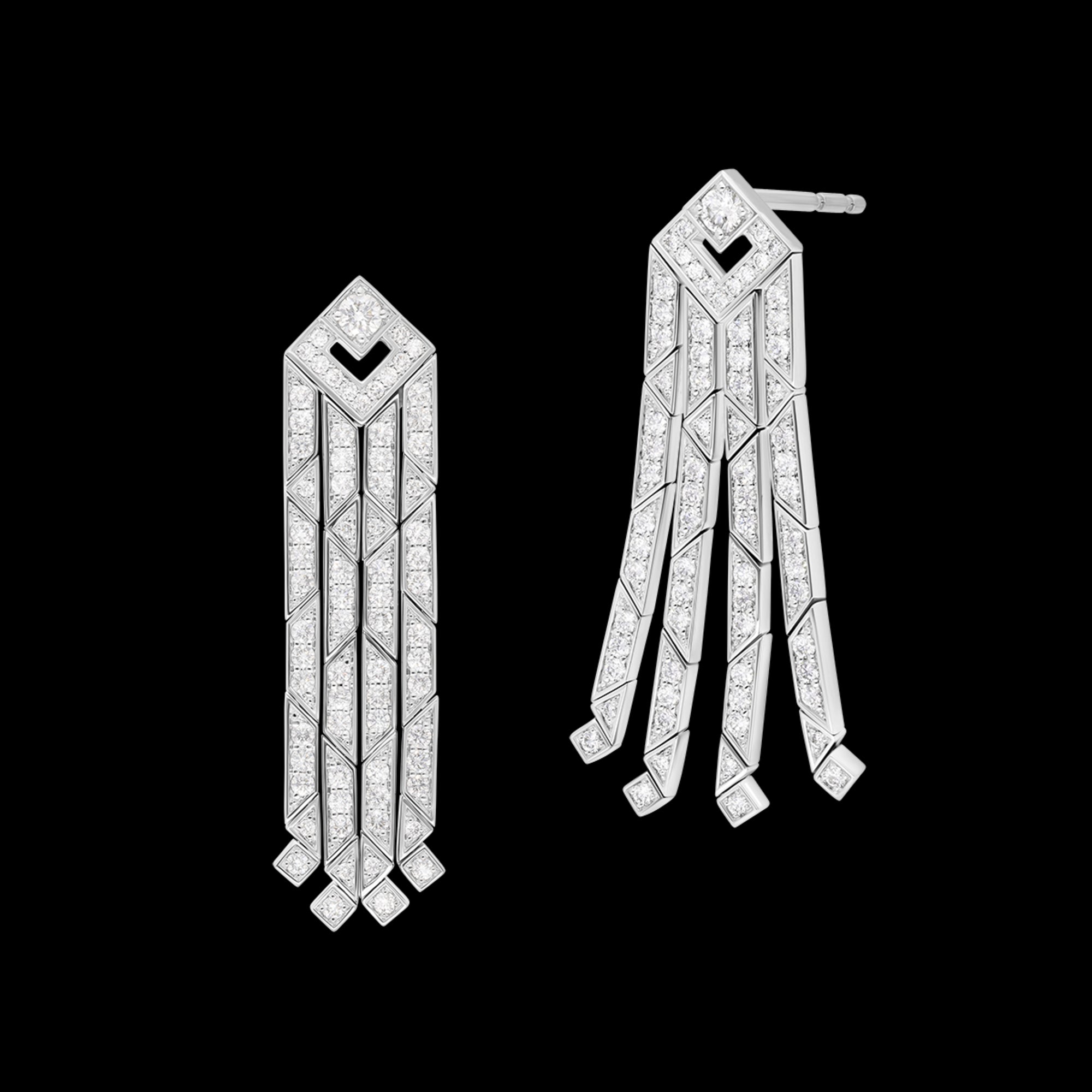 korloff Boucles d'oreilles Boucles d'oreilles pampilles longues