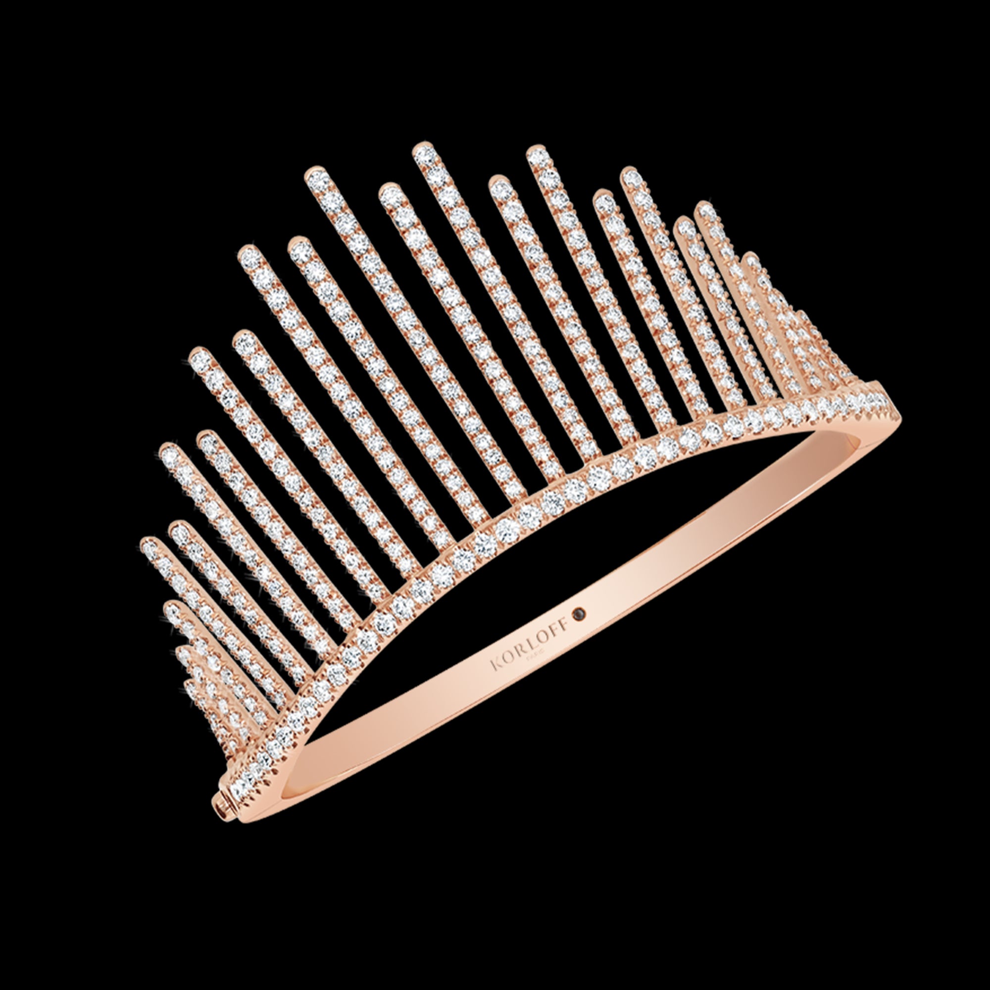 korloff Bracelet Bracelet rayons symétriques grand modèle