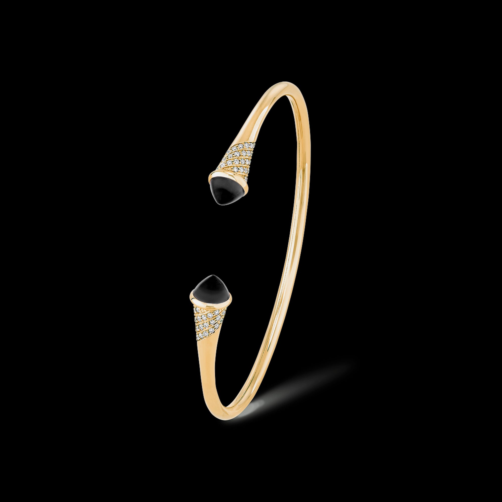 korloff Bracelet Jonc ouvert Toi u0026 Moi petit modèle