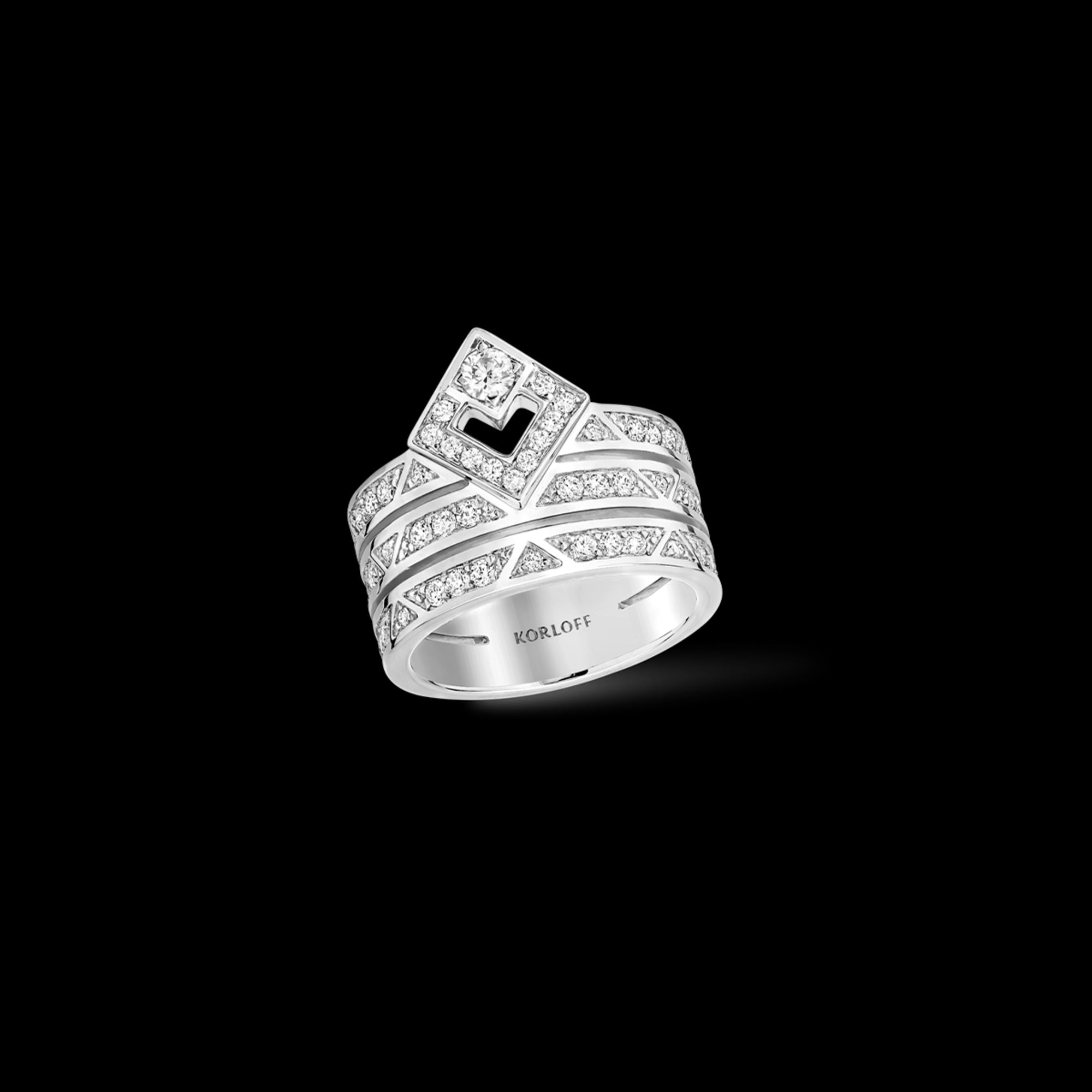 korloff Bague Bague Diadème