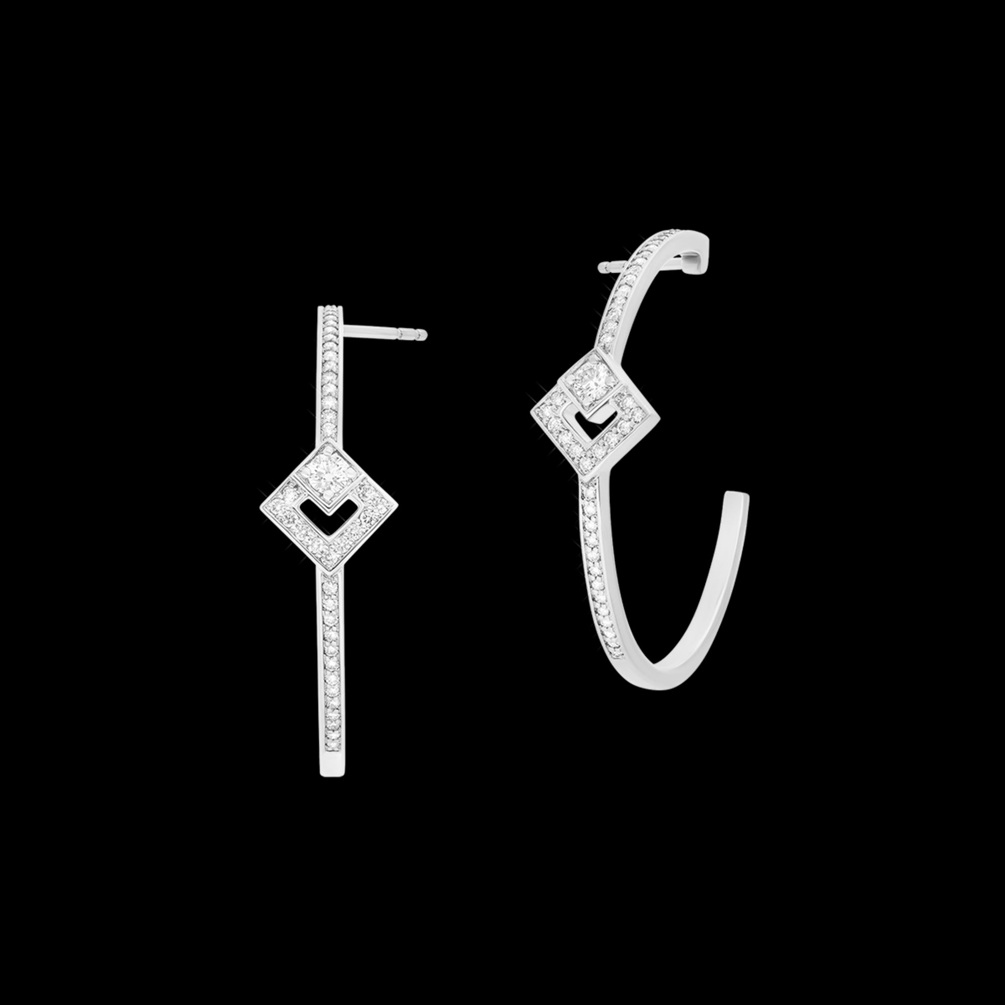 korloff Boucles d'oreilles Créoles moyen modèle