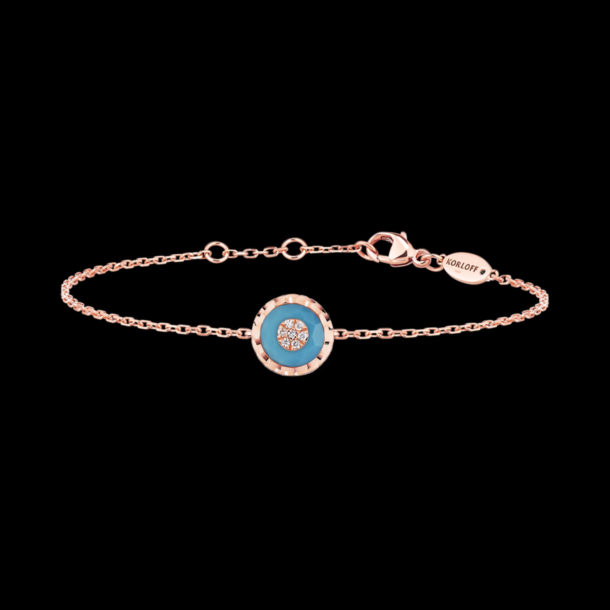 korloff Bracelet Bracelet chaîne rond