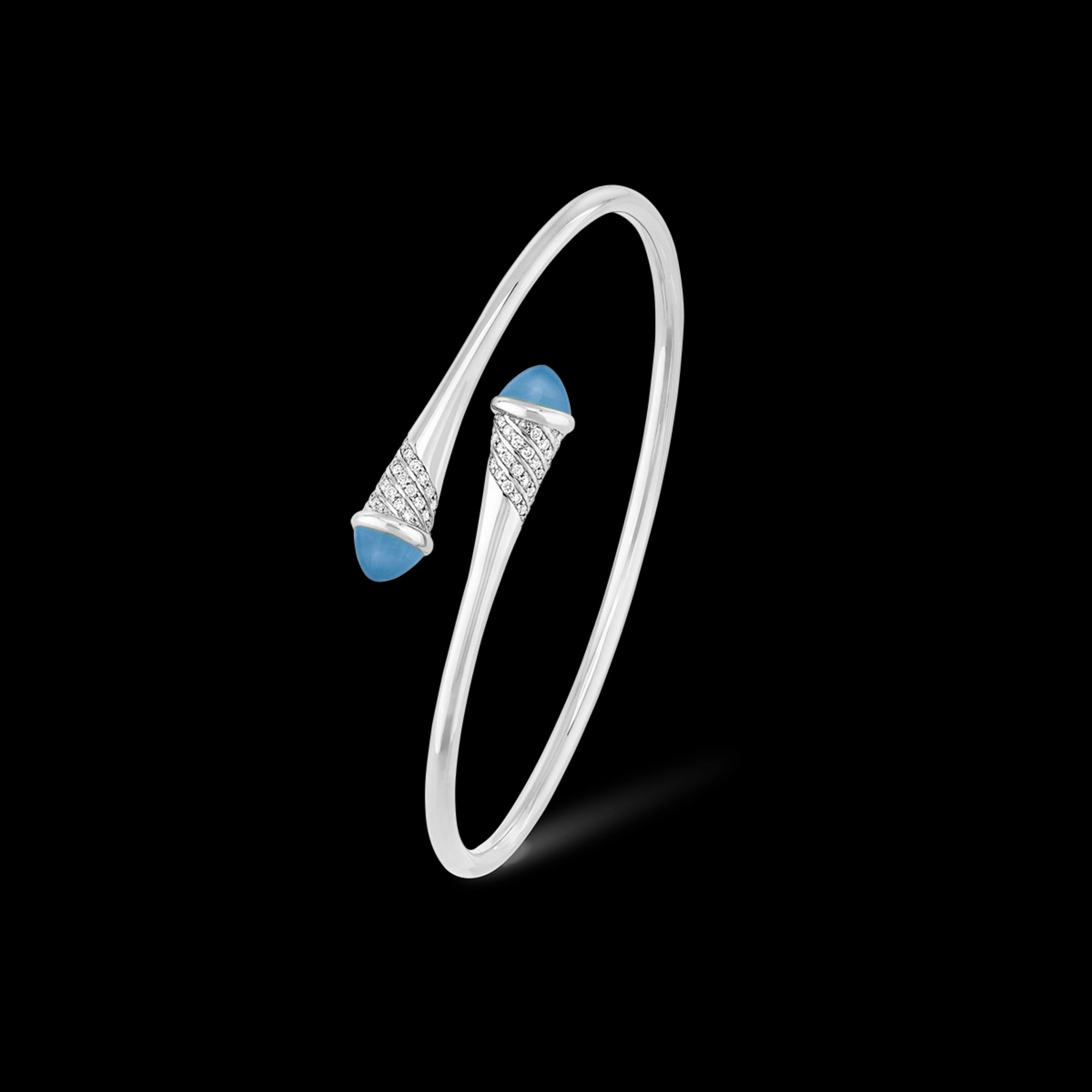 korloff Bracelet Jonc croisé petit modèle