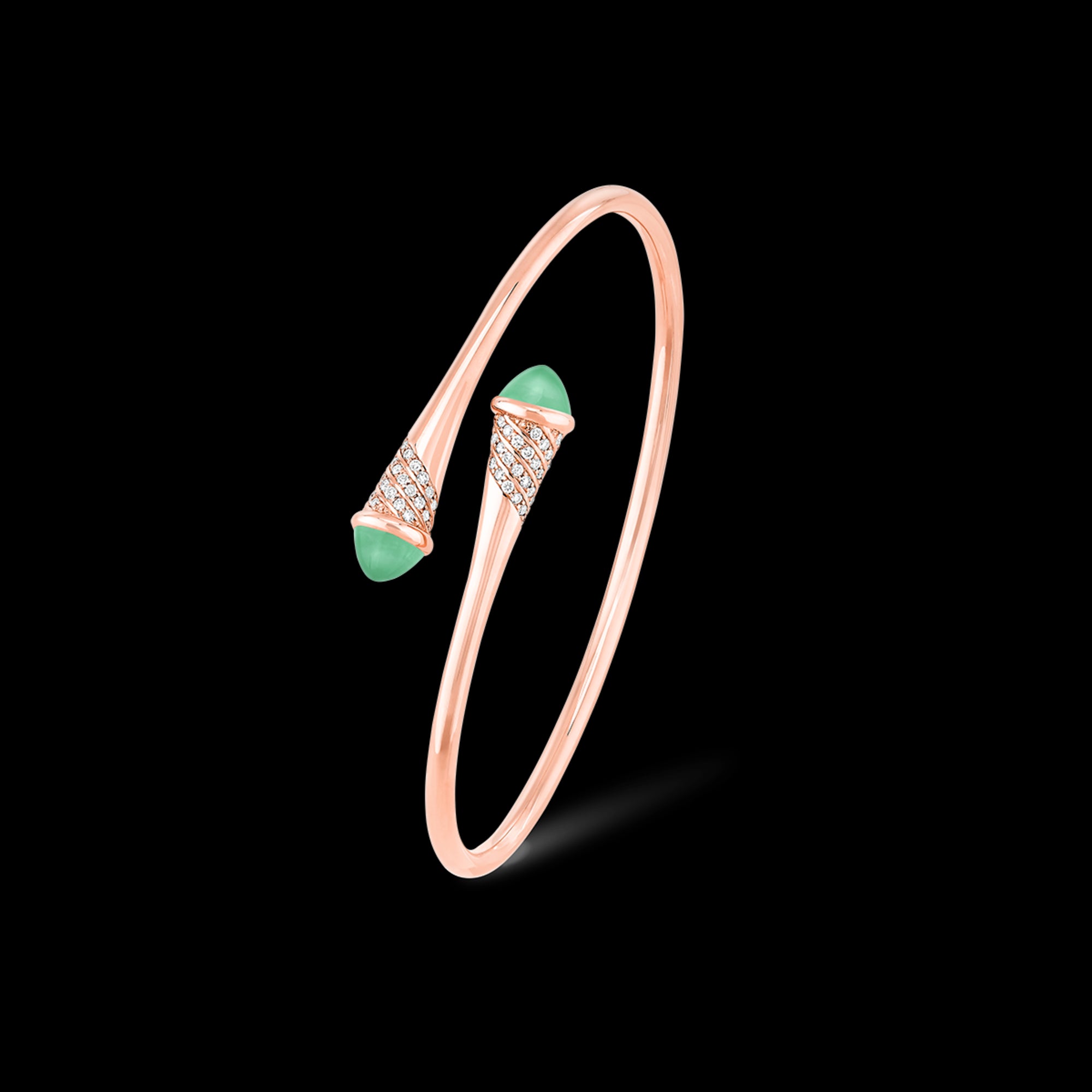 korloff Bracelet Jonc croisé petit modèle