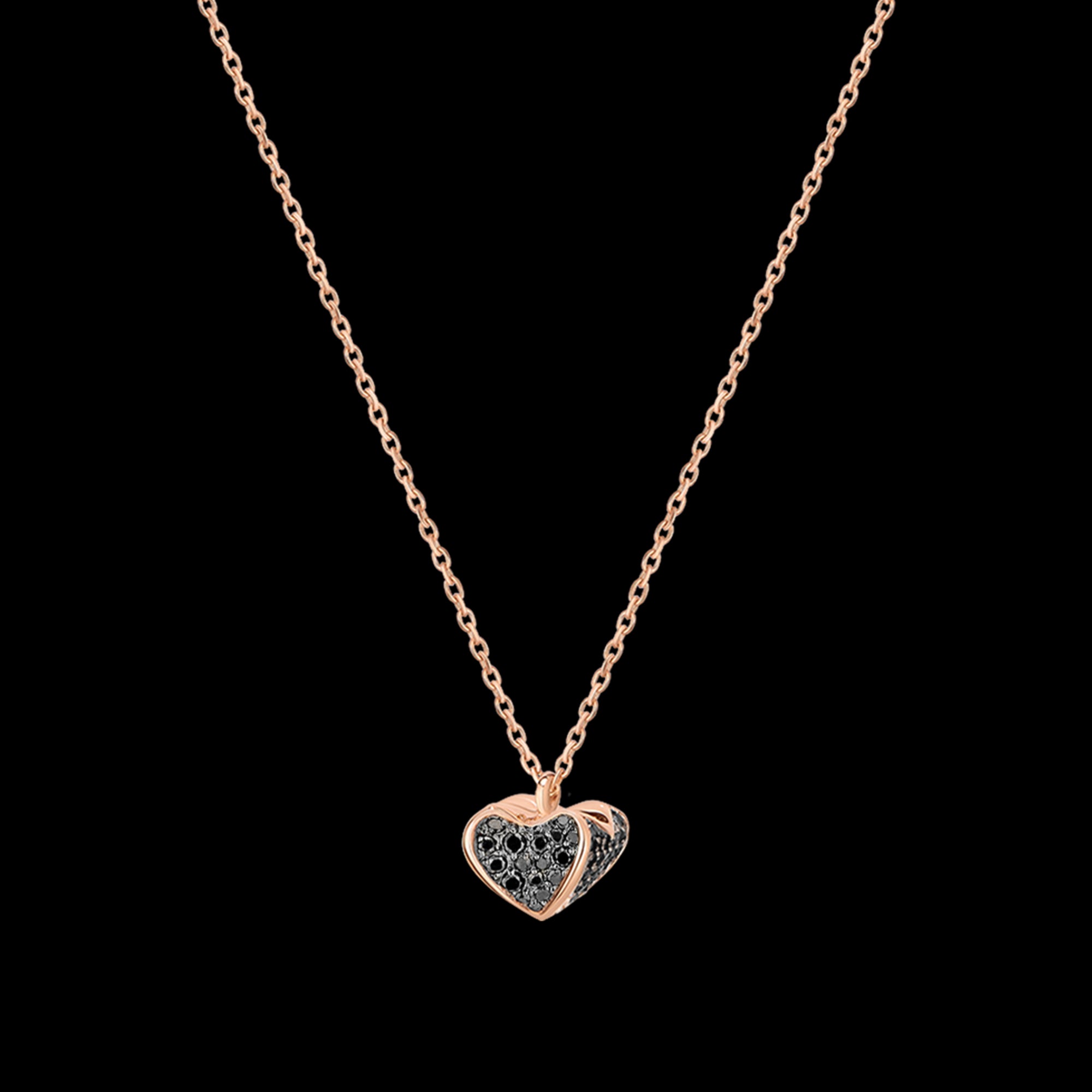 korloff Collier Collier moyen modèle 1 cœur