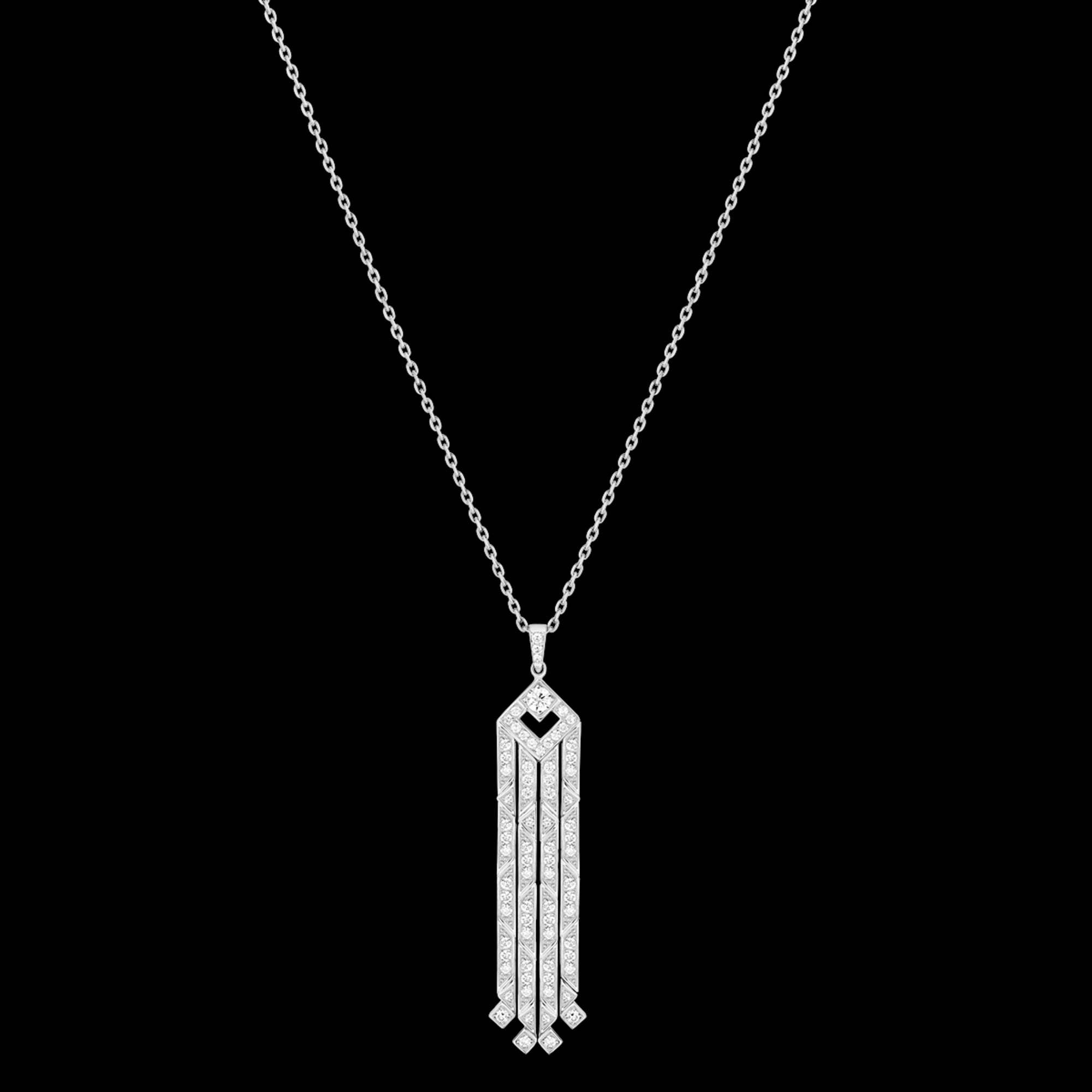 korloff Collier Collier pampilles longues