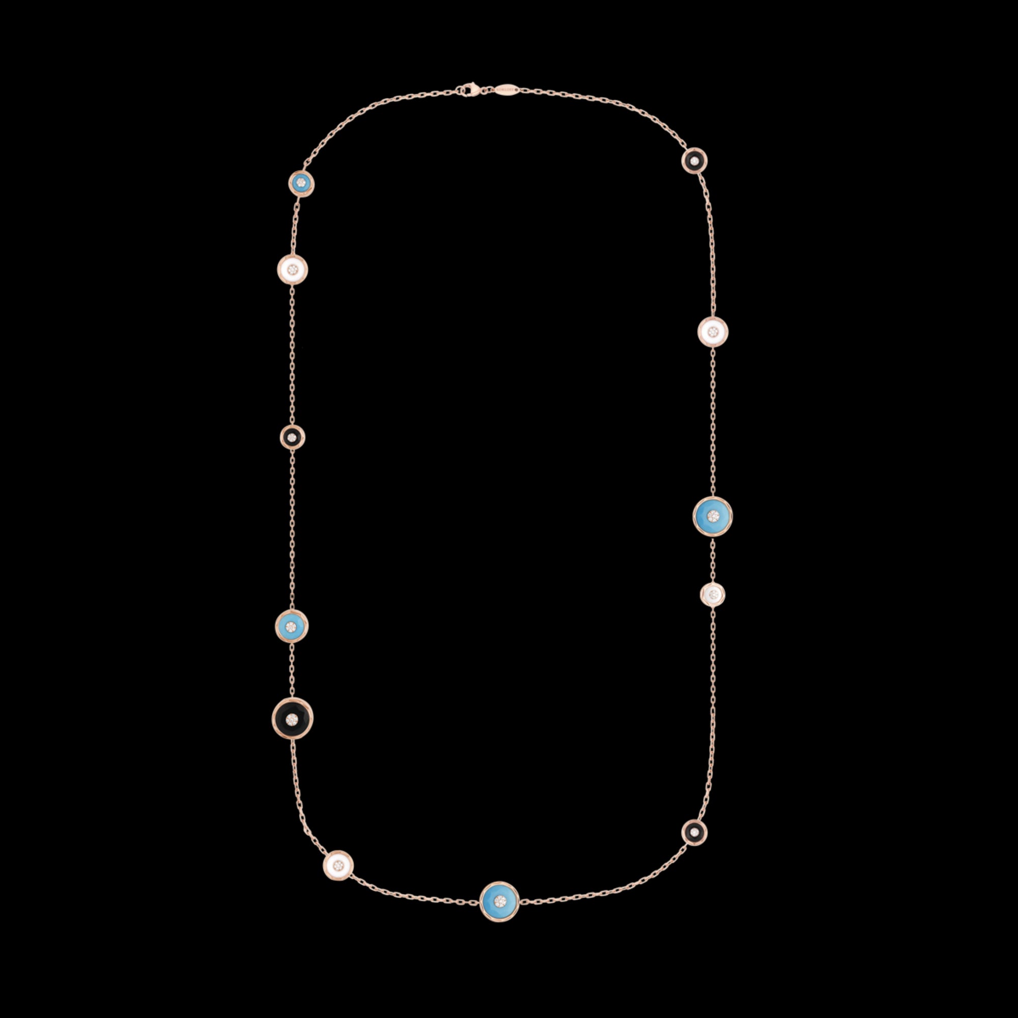 korloff Collier Sautoir 12 ronds