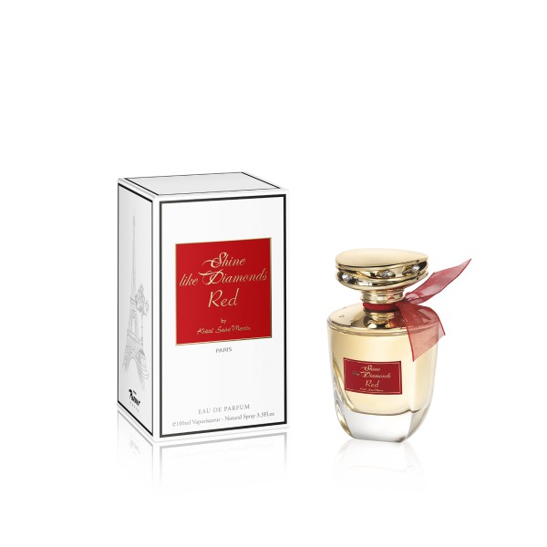 kristel saint martin SHINE LIKE DIAMONDS RED EDP 100 ML POUR FEMME
