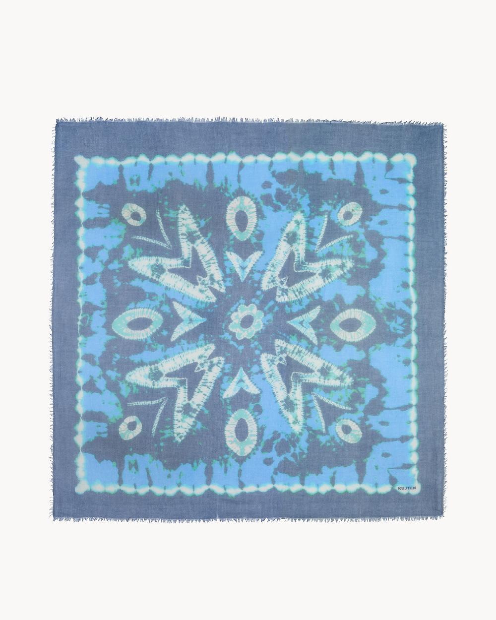 Kujten Bandana Effy Africa Bandana 100% Cachemire Imprime