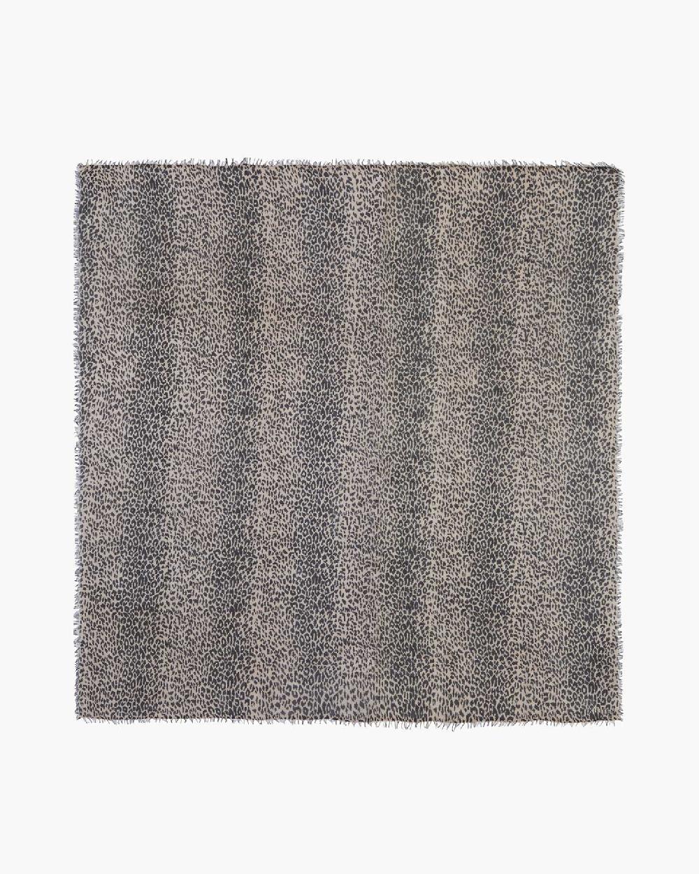 Kujten Bandana Effy Animal Très Grand Bandana Voile De Cachemire Imprimé