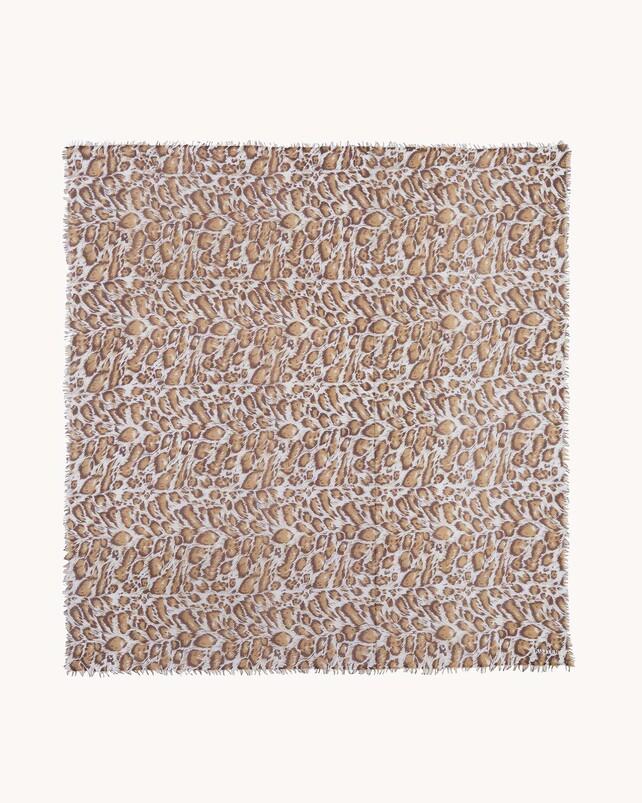 kujten Bandana effy animal Très Grand bandana voile de cachemire imprimé