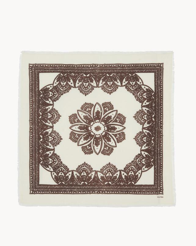 kujten Bandana hachiko africa Bandana Cachemire Imprimé 2 fils