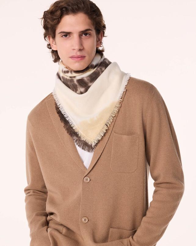 Kujten Bandana Hachiko Sunny Grand Bandana Cachemire Tie And Dye 2 Fils