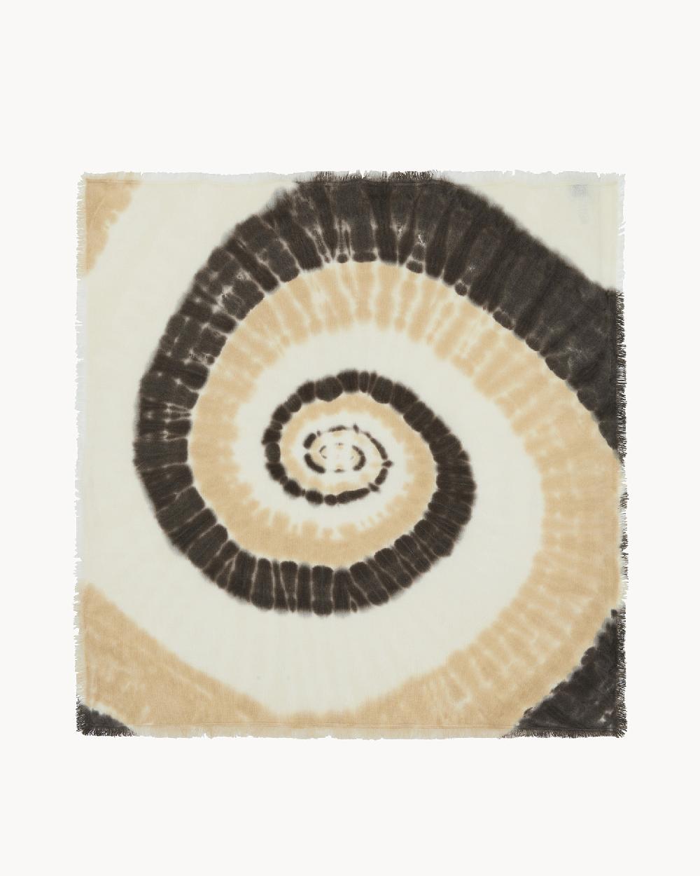 Kujten Bandana Hachiko Sunny Grand Bandana Cachemire Tie And Dye 2 Fils