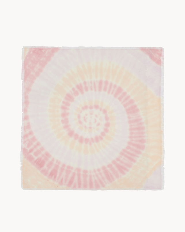 kujten Bandana hachiko sunny Grand Bandana Cachemire Tie and Dye 2 fils