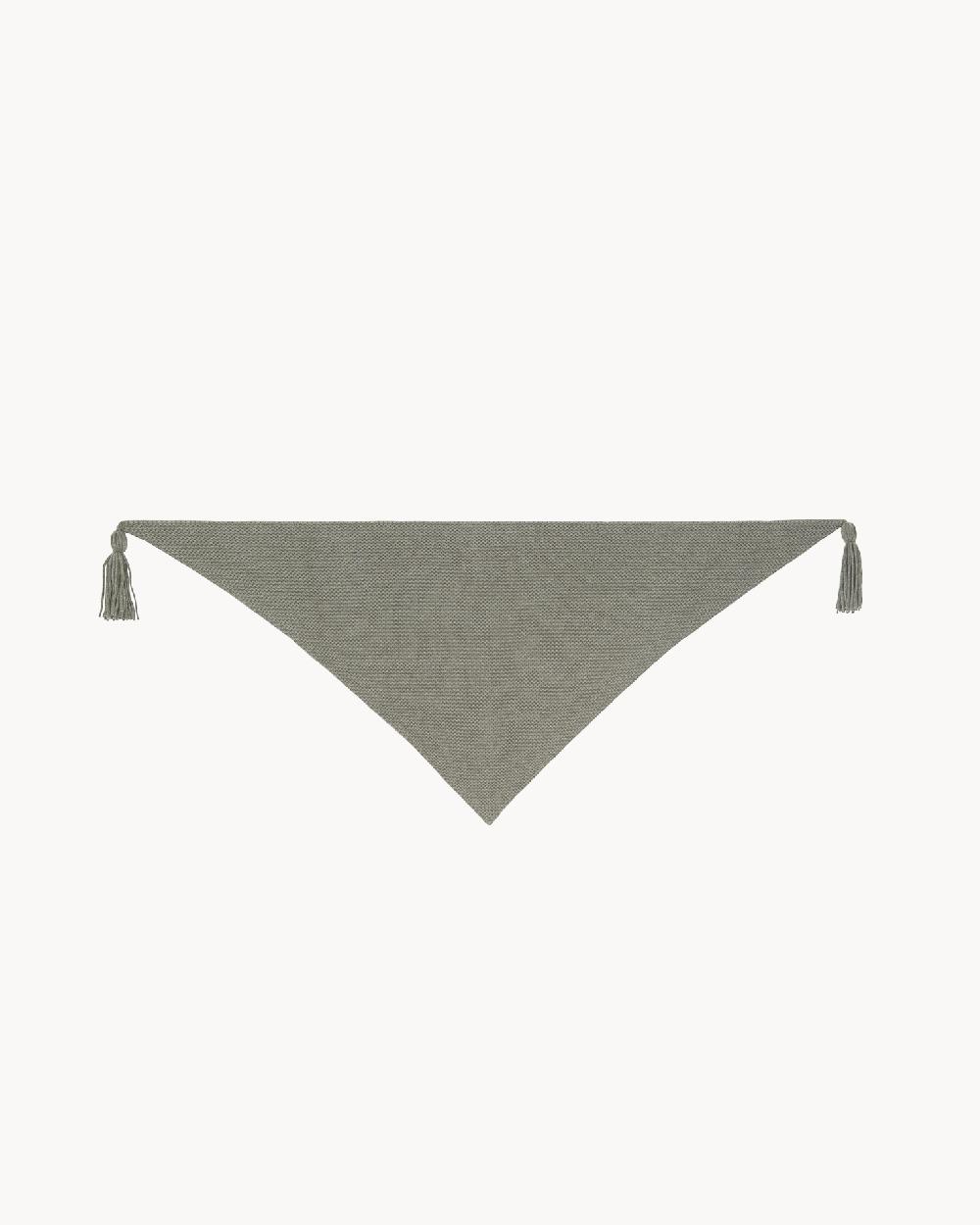 Kujten Bandana Orlane Grand Bandana Cachemire Avec Pompons